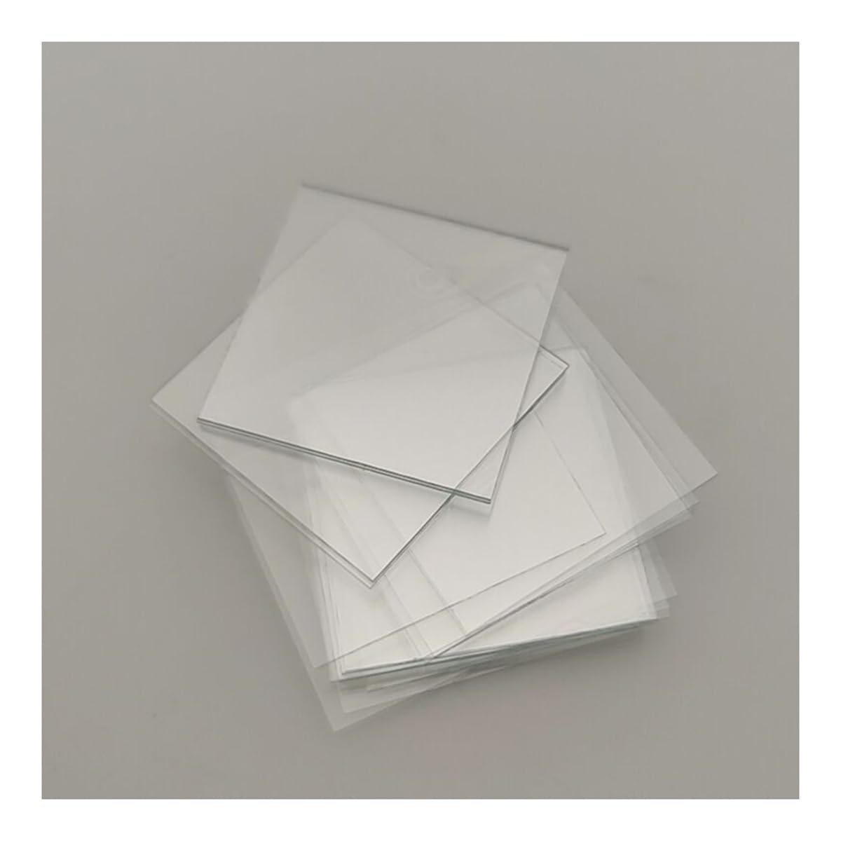 Microscope 200pcs/box 6-24mm Square Mcroscope Cover Slips Accessories(14x14mm)