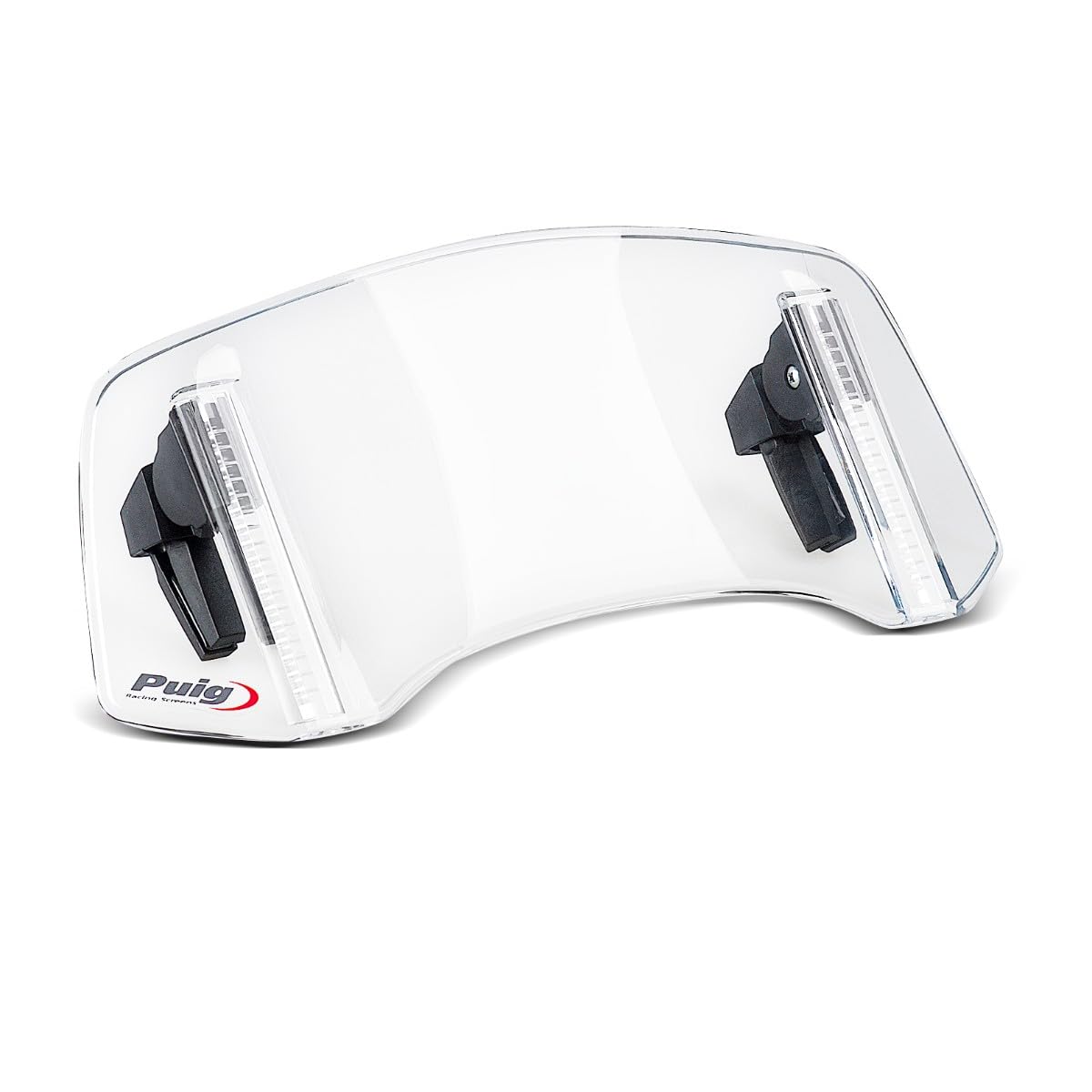 Deflecteur Compatible avec Pare Brise Spoiler de Bulle Clip-on Puig 20764W Clair