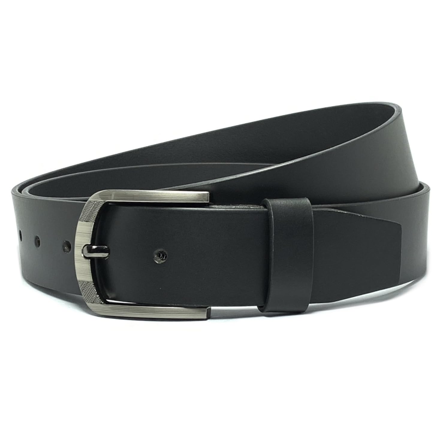 cm Classic MILANOCLASSIC MILANO® Genuine Leather Belt Men 40MM; Classic Jean Belt for men; Men's belt Leather; belts for men Pin Buckle