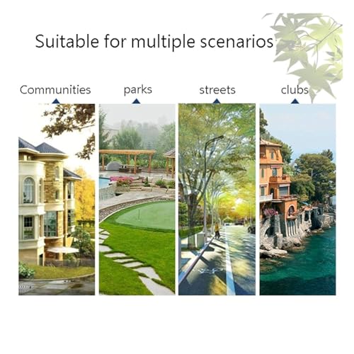 BODHIS Mülltonnen Quadratischer Mülleimer aus Eisen für den Außenbereich Große Mülleimer Retro-Mülleimer für Hotels, Einkaufszentren, gewerbliche Abfalleimer für den Außenbereich 35-Zoll-Mülleimer – Bild 8