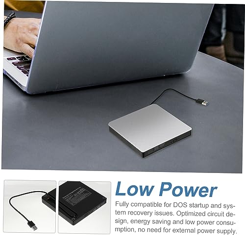Graveur CD DVD externe USB compatible ordinateurs portables bureau