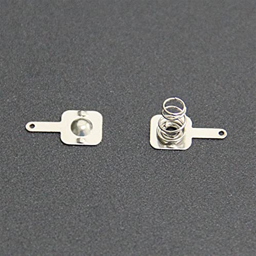 Bclla Zkenyao-Spring AAA Positive and Negative Single Battery Spring Contact Plate,7 * 7mm, 50PCS, More Durable