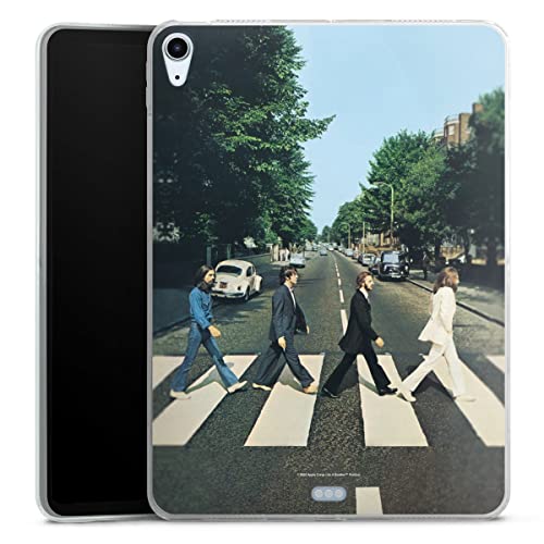 DeinDesign Coque en Silicone Compatible avec Apple iPad Air 2020 (2020) Coque Coque pour Tablette Abbey Road The Beatles… - Les Beatles, Paul McCartney, John Lennon, RIngo Starr, George Harrison DeinDesign Coque en Silicone Compatible avec Apple iPad Air 2020 (2020) Coque Coque pour Tablette Abbey Road The Beatles…