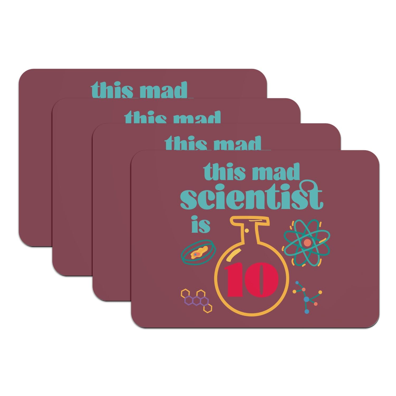 Sets de table science mad scientist parfaits pour animer le goûter