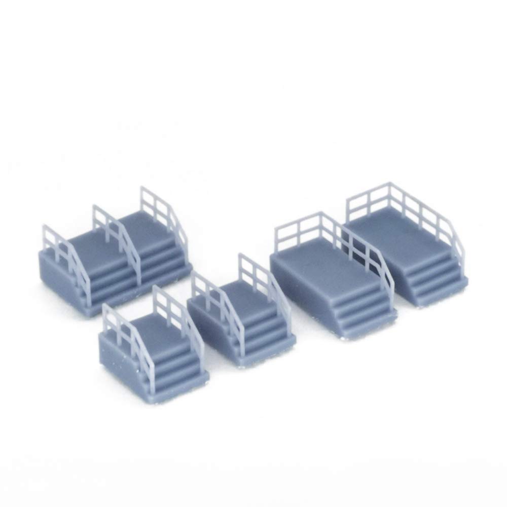 Outland Models Railroad Scenery Entrance Stairs Set 1:160 N Scale