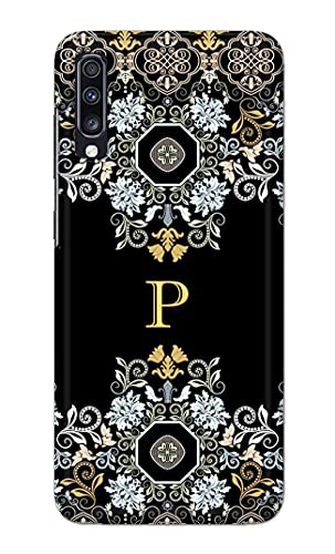 Image of Printed Hard Back Cover Case for Samsung Galaxy A70 | Samsung Galaxy A70s Back Cover (Alphabet P) -1803