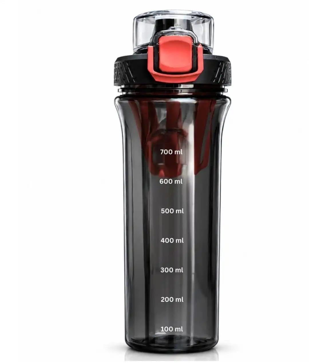 Premium Tritan Protein Shaker Bottle 700ml – LeakProof Gym Shaker with Built-in Cyclone Mixer & Secure Flip Lock Lid, BPA-Free Water Bottle with Measurement Markings for Pre-Workout, Protein Shakes-image-15