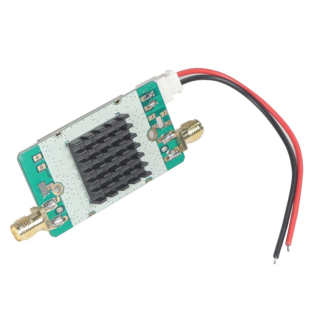 JMT Amplificateur de signal Lora bidirectionnel, 863-870 MHz/902-928 MHz, module amplificateur de signal de puissance WiFi, émetteur et réception pour routeur Lora Ethernet RC Drone (module 863-870