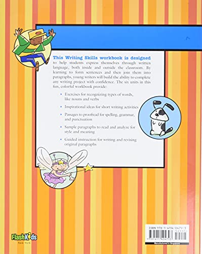 Writing Skills: Grade 1 (Flash Kids Harcourt Family Learning) - Image 2