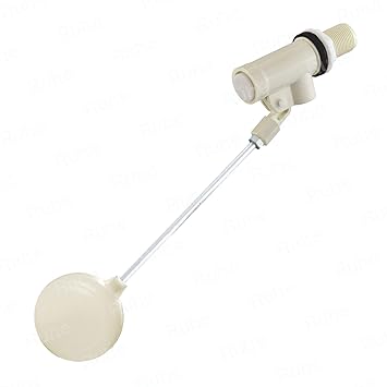 Ruhe 15mm Ball Cock | PTMT Ball Cock with Aluminum Rod and Ball 15mm | White | Medium