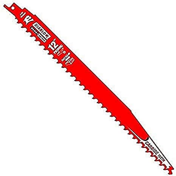 Diablo Demo Demon Teeth Reciprocating Saw Blade - 12 Length, 3 TPI