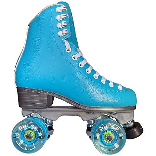Jackson Ultima Finesse Women's Outdoor Quad Roller Skate Teal Size 9