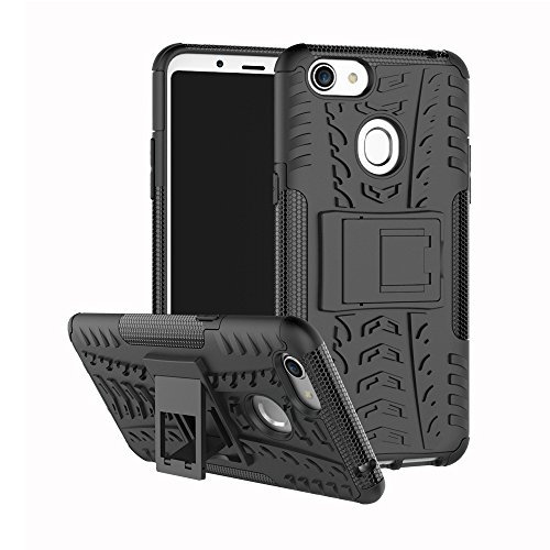 SCIMIN Case for Oppo A75/Oppo A75s,Hybrid Case for Oppo A75/Oppo A75s, Dual Layer Protection Shockproof Cover Hybrid Rugged Case with Kickstand for 6.0'' Oppo A75/Oppo A75s