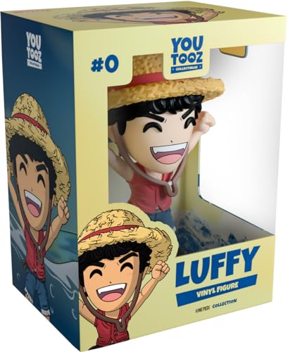 Youtooz One Piece Vinyl figurine Monkey D. Luffy 11 cm, Black, 4.7 inches