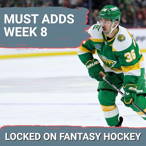 12 MUST ADD Fantasy Hockey Players For Week 8 Matchups: Zuccarello | Quick | Malinski | Samuelsson