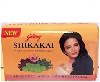 Godrej Shikakai Soap, 75g - Pack of 6