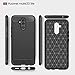 MYLB Case for Huawei Mate 20 Lite ,Carbon Fiber Design Flexible Soft TPU Case Highstrength Shockproof Protective Back Cover to Protect the Mobile Phone for Huawei Mate 20 Lite(Black)