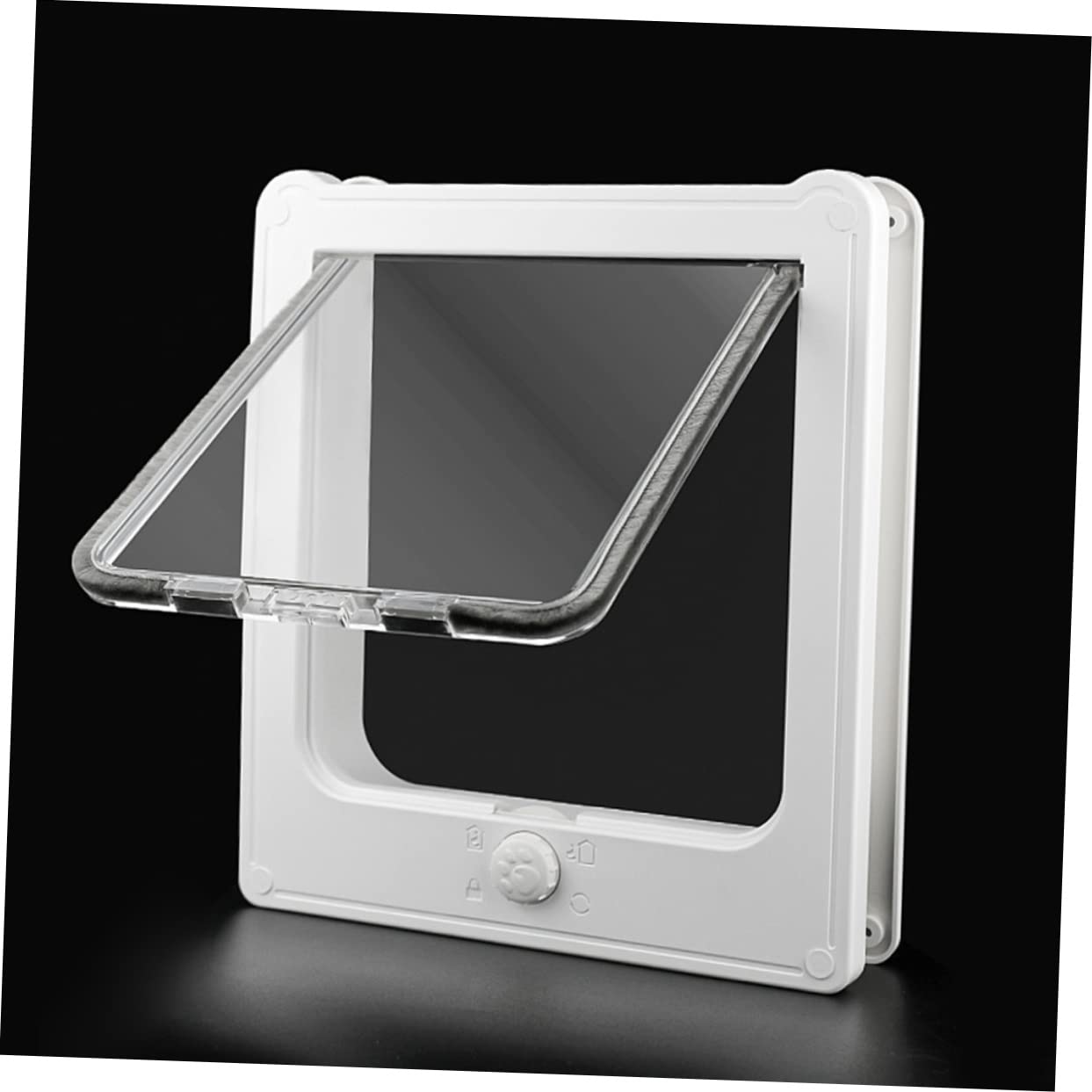 Mikikit Porte pour Animaux Chatière pour et Chiens Accessoire Durable et Installation Facile Dimensions Conception Attrayante pour Pratique