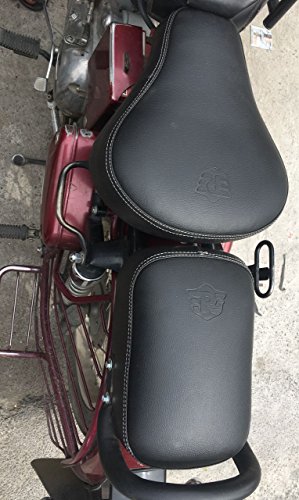 Image of Sahara Seats Cushion Foam Seat Cover for Classic 350 /500 (Black)