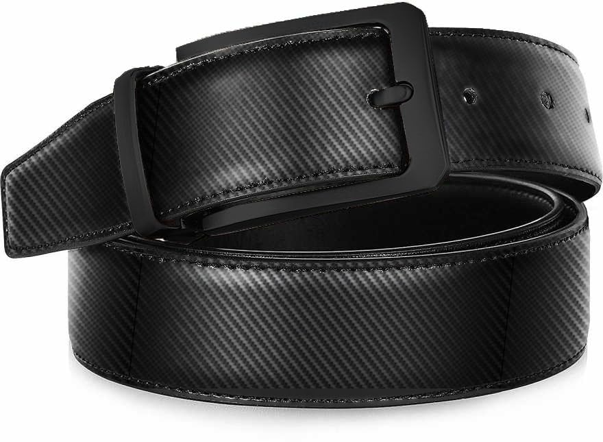 Image of ZORO Men's Vegan Leather Belt for Men, Formal /Casual,Black | Fit on up to 38 Inches