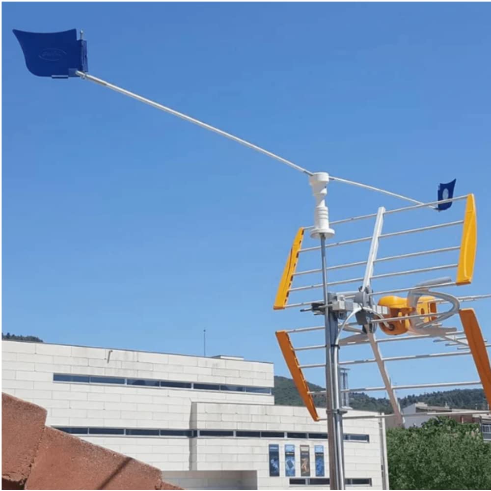 Remi Hogar Espantapájaros de Antenas para ahuyentar pájaros con garantía de fabricación EU | ﻿Eolo Destellante para Antena TV | Espantapájaros para Antenas de televisión