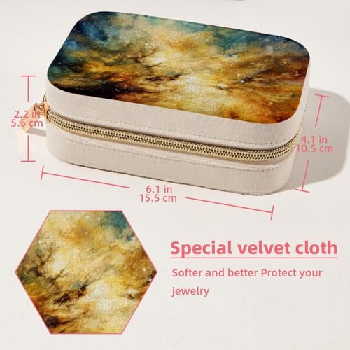Boîte à bijoux double couche velours pour ranger colliers emmêlés - 6