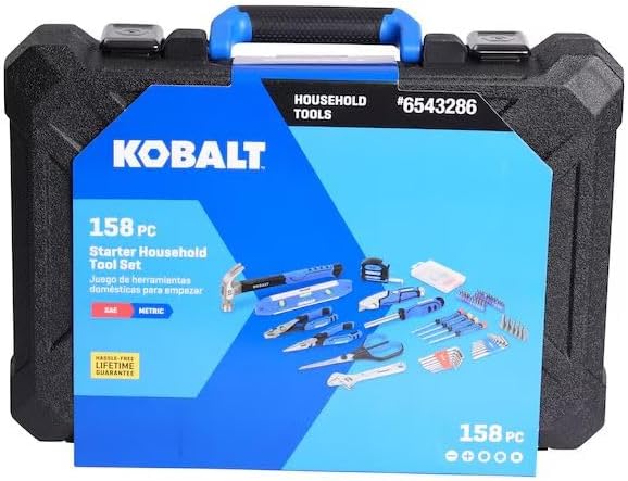K.balt 158 -Piece Household Tool Set with Folding Case