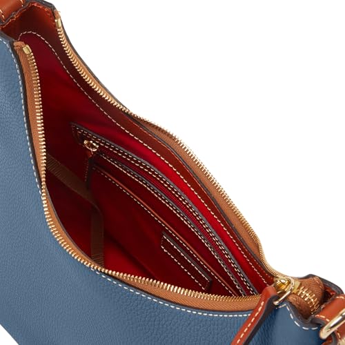 Dooney & Bourke Women's Hobo Bag in Pebble Grain Leather, Large Handbag with Single Shoulder Strap3