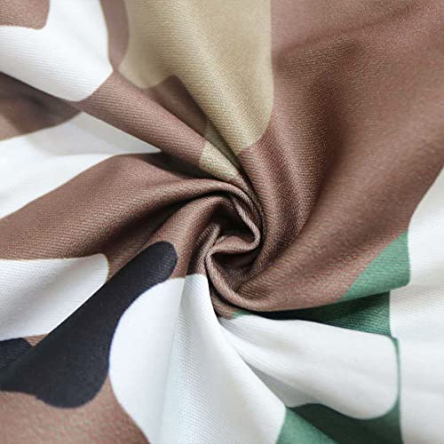 Lajiojio Sexy Camouflage Jean Jacket For Women Long Sleeve Open Front Cardigan Blazer Overcoat Loose Multi Pockets Outwear #TOP3