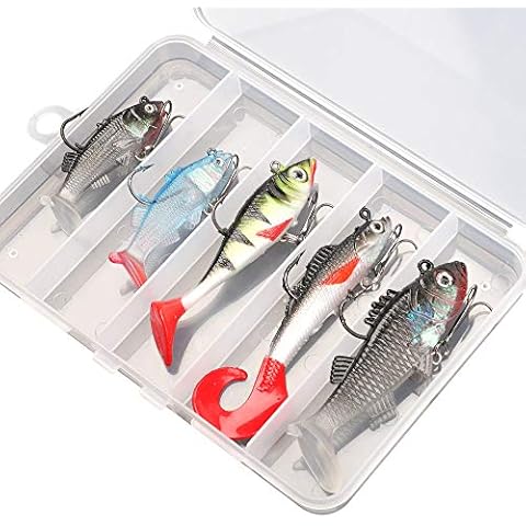 DONQL Soft Fishing Lures Kit for Freshwater Cover