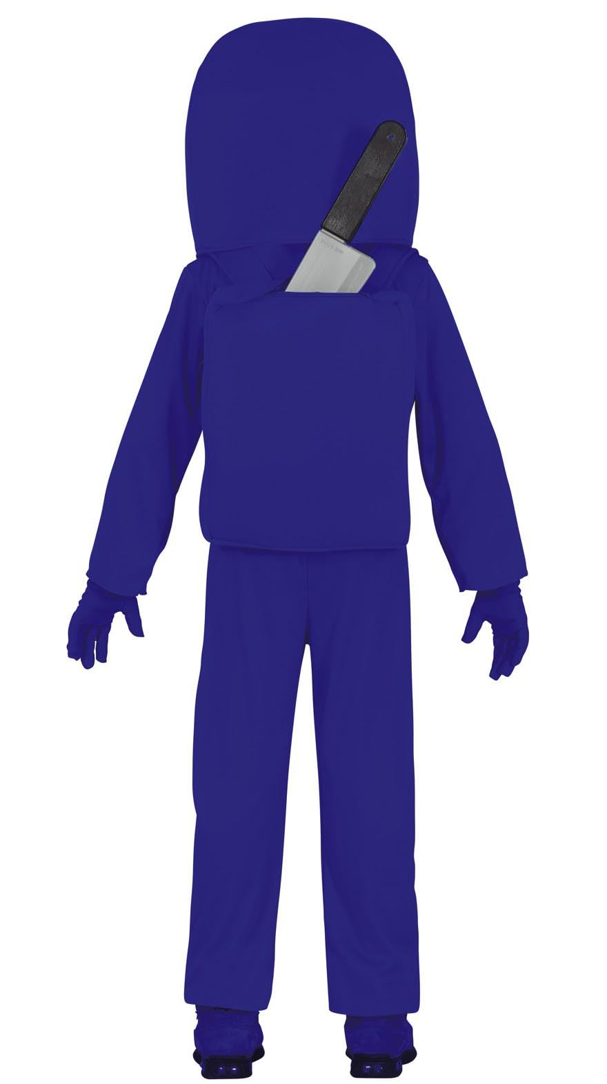 FIESTAS GUIRCA, S.L. Costume da Among Us Blu Spaziale per Bambini