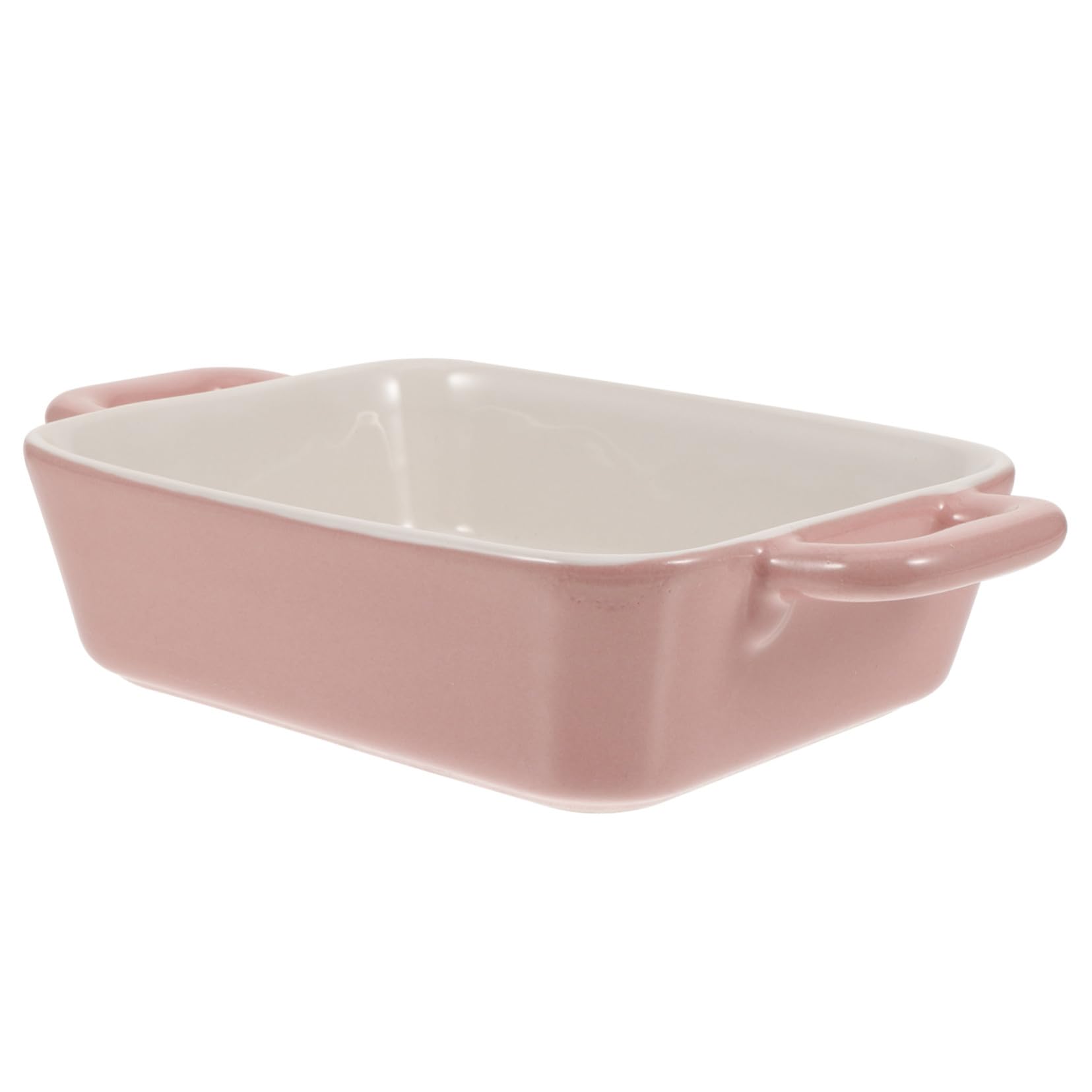 Plaque de cuisson céramique rose ustensile de cuisson pour four