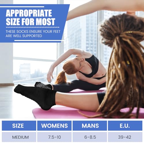Image of Liitrsh 60 or 150 Pairs Pilates Grip Socks Bulk Unisex Non Slip Yoga Grippy Socks Woman for Adults Yoga Pilates Hospital