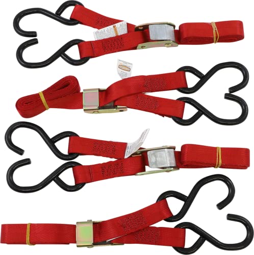 Steadymate 15532 6' Cam Buckle Strap - Pack of 4
