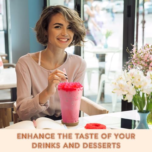 image for Fanale Popping Boba Pearls for Bubble Tea - 2 lb (1 lb X 2) | Strawber