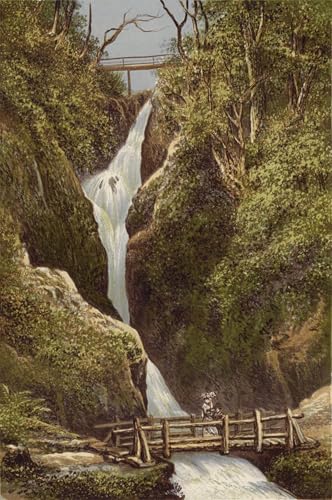 Tableau Impressions d'art Mural Airey Force, une affiche Alexander Lydon de qualité premium 60x90