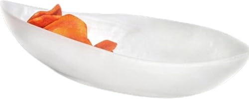 Steelite Kenny Mack Point - Cuenco de resina ovalado, desigual, para presentación de bufé, ensalada y pasta, para uso comercial, restaurante, hotel, disponible en Yaxa Guatemala