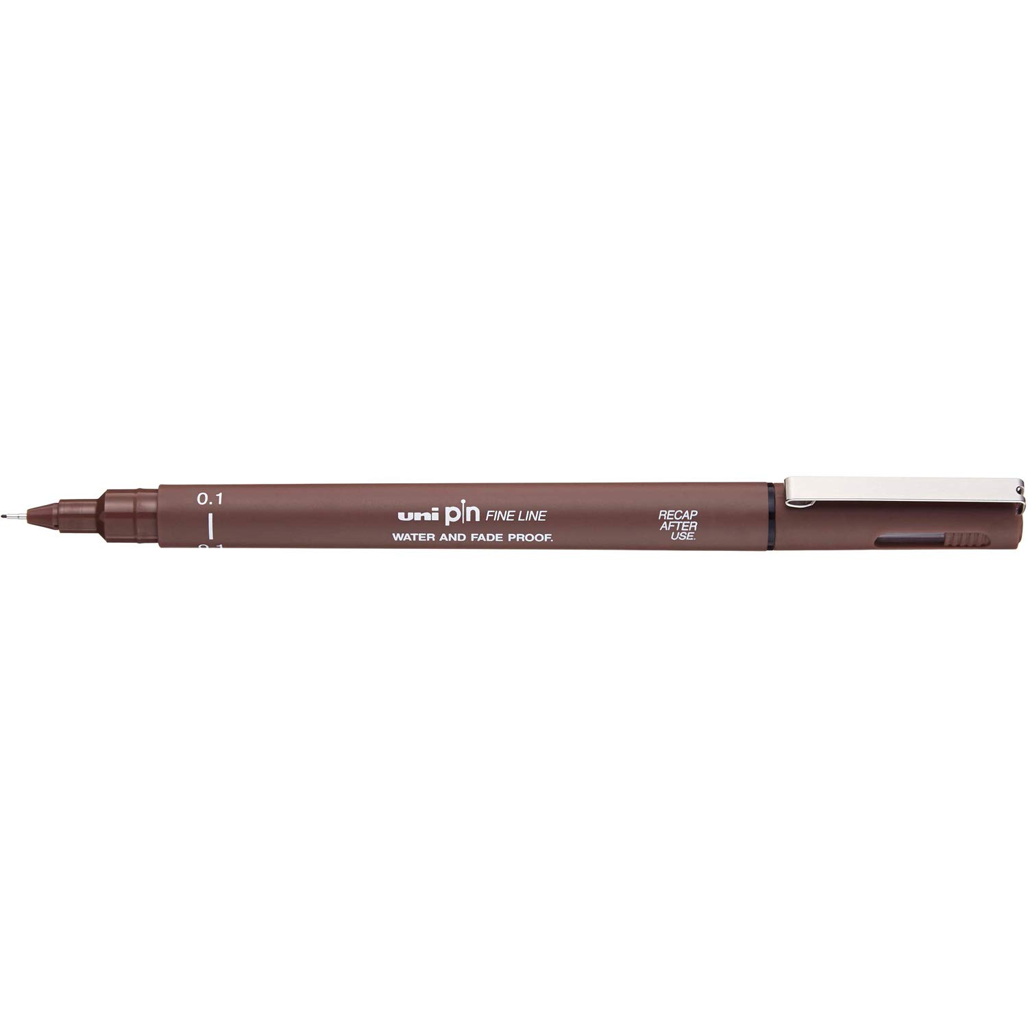Uniball PIN Fine Line Pen 0.1 mm Sepia Color