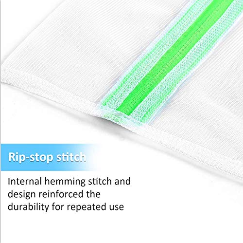 Image of GOGOODA Mesh Laundry Bags for Delicates Durable Protective Wash Bags | Travel Storage Bags for Intimates Lingerie, 6PCS （3L,3M）