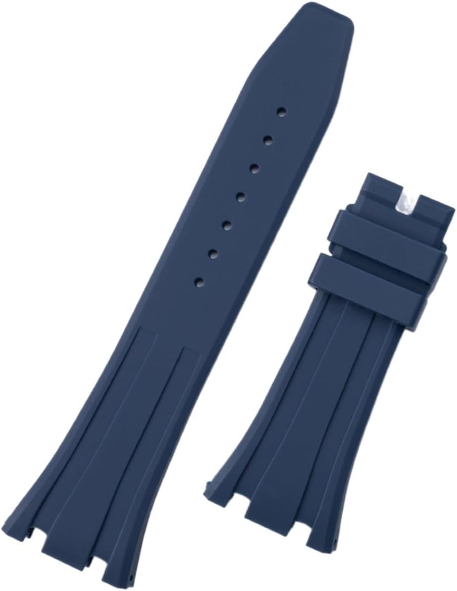 コウメン] MENKEG 26mm ソフトシリコンラバー時計バンド、AP ストラップ 15400/15500/26331 フックと オーデマピゲ AP  用 互換社外品 ラバー ベルト 腕時計 ストラップ シンプル 28mm 時計バンドオーデマピゲapロイヤルオークブラックダイヤル 15400/26331 /15500固体 ... [コウメン] MENKEG 26mm ソフトシリコンラバー時計バンド、AP ストラップ 15400/15500/26331 フックと