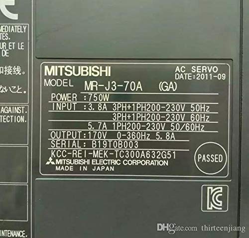 Amazon.co.jp: （修理交換用 ）適用する MR-J3-70Aサーボドライバ