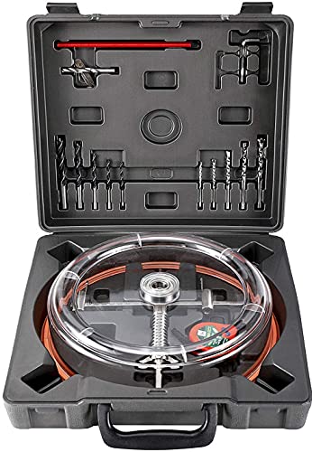 Toolly Adjustable Hole Saw Cutter Kit 1-5/8