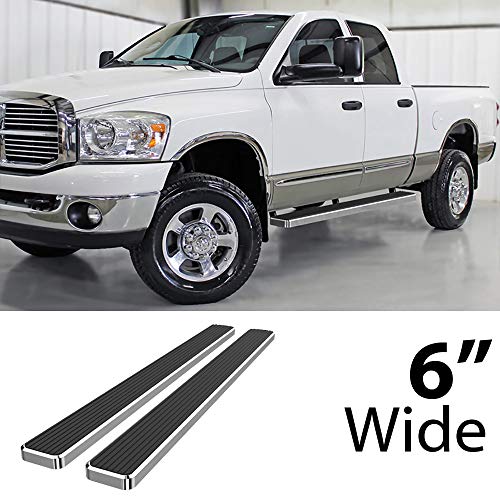 Estribos HD Ridez Acero Inoxidable 6" para Dodge Ram miniatura 2