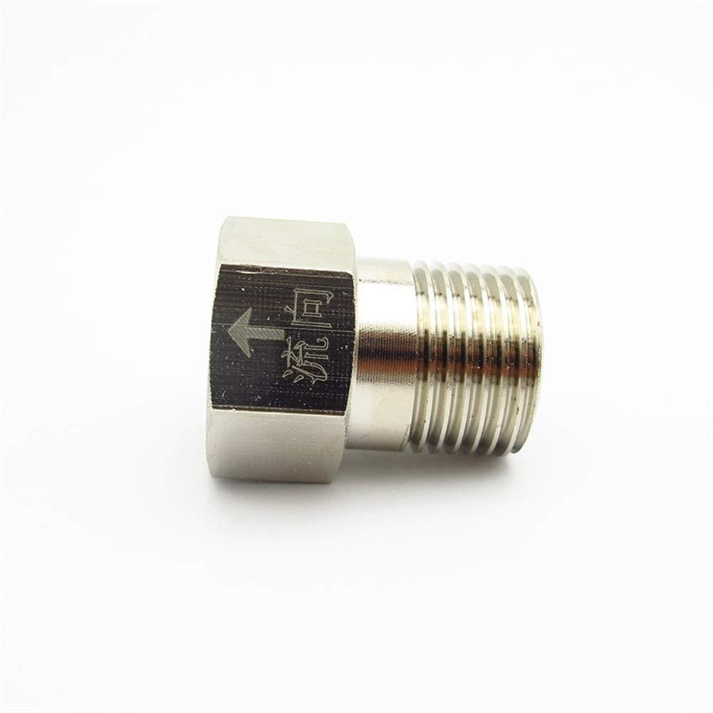 Check Valves 1 Inch BSP Male to inch Female Thread Brass Valve One Way Non-Return for Water