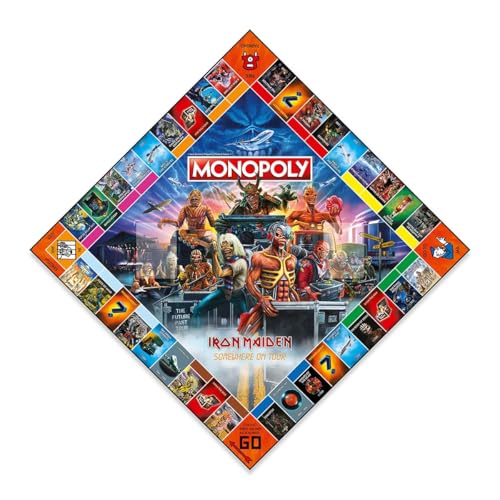 Monopoly Iron Maiden edición coleccionista juego de mesa miniatura 5