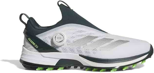 adidas LIGHTSTRIKE ゴルフシューズ ホワイト/ライム アディダス ゴルフシューズ メンズ 27.0cm ツアー360 24 ボア EE