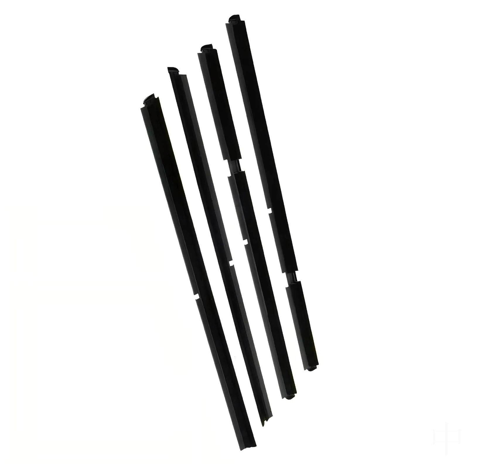 Door Window Weatherstrip for Jeep for Grand for Cherokee WJ WG 1998-2005 Outer Window Weatherstrip Door Sealing Belt Moulding Trim 4PCS