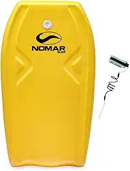Prancha De Bodyboard Modelo Infantil Amarela 73cm Nomar Surf
