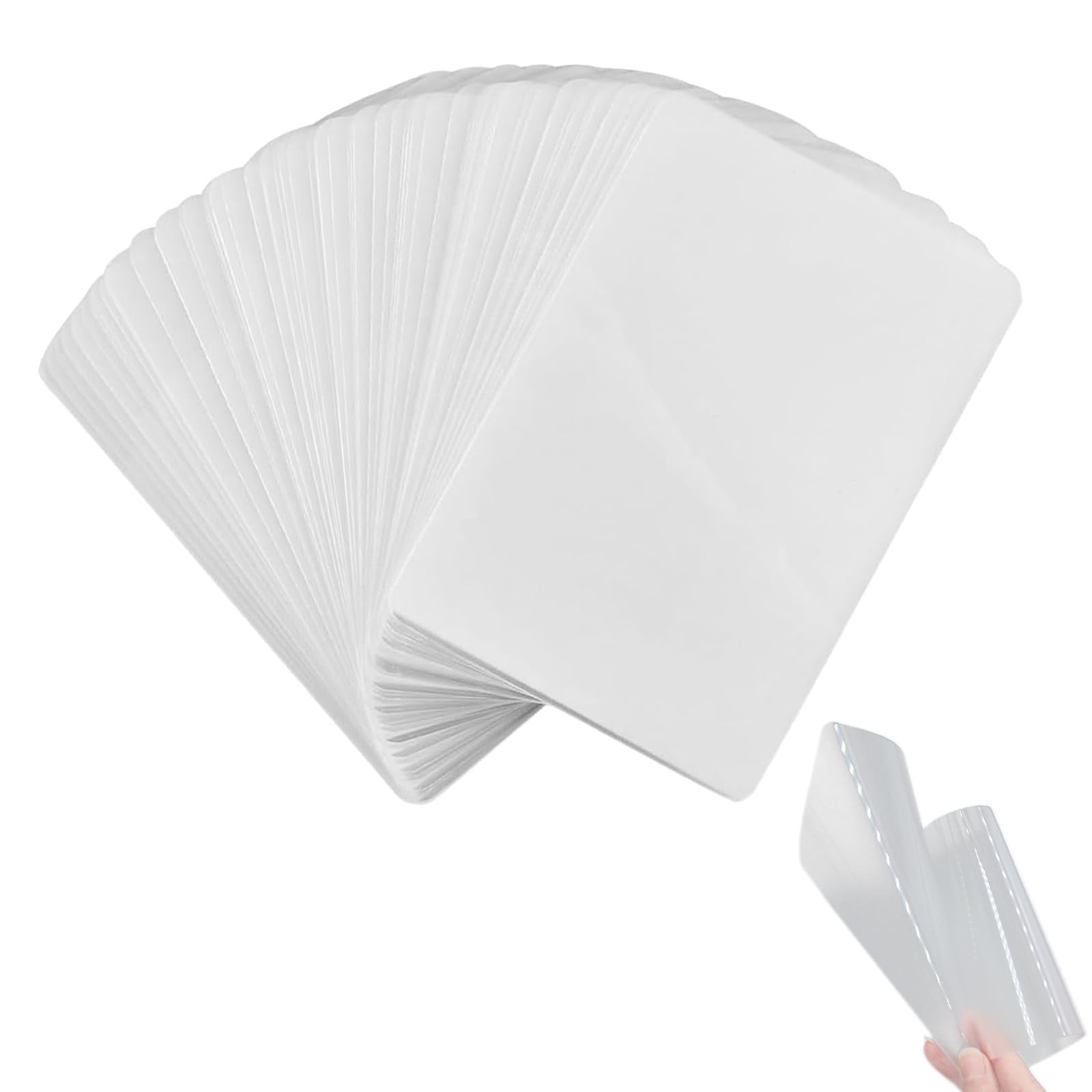 200 PCS 70 x 97 mm Laminating Pouches Clear Laminator Film Pockets for Photos, Documents, Pictures, and Paintings