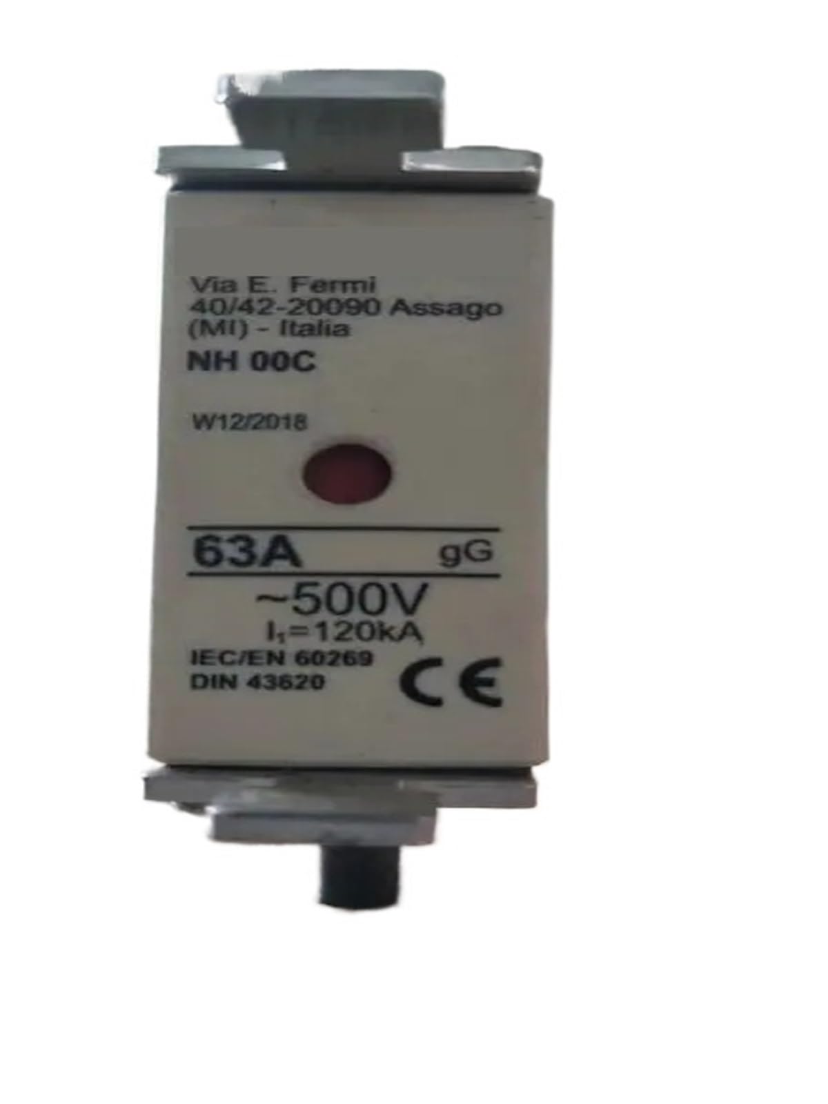 Fuses NH00C 63A 500V / NH00C 25A 500V /NH00C 50A 500V /NH00C 80A 500V